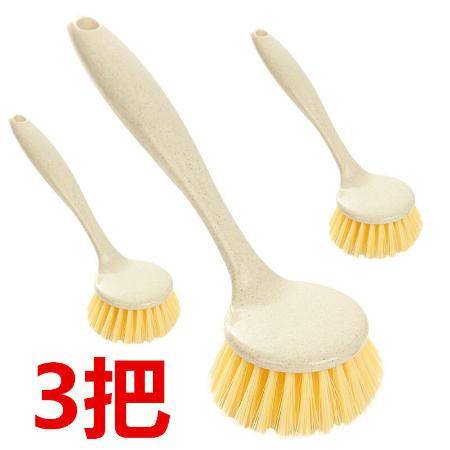 鍋刷洗鍋神器洗鍋刷不傷鍋不沾油帶柄長(zhǎng)柄刷鍋刷子擦鍋廚房清潔刷