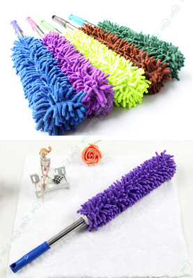 【家居生活不銹鋼雪尼爾清潔撣 多功能清潔撣 除塵撣子 車用刷】價格,廠家,圖片,雞毛撣/除塵撣,衢州健維竹炭開發(fā)-