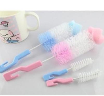 日式奶瓶刷與奶嘴杯子清潔刷 雙倍潔凈，呵護(hù)健康